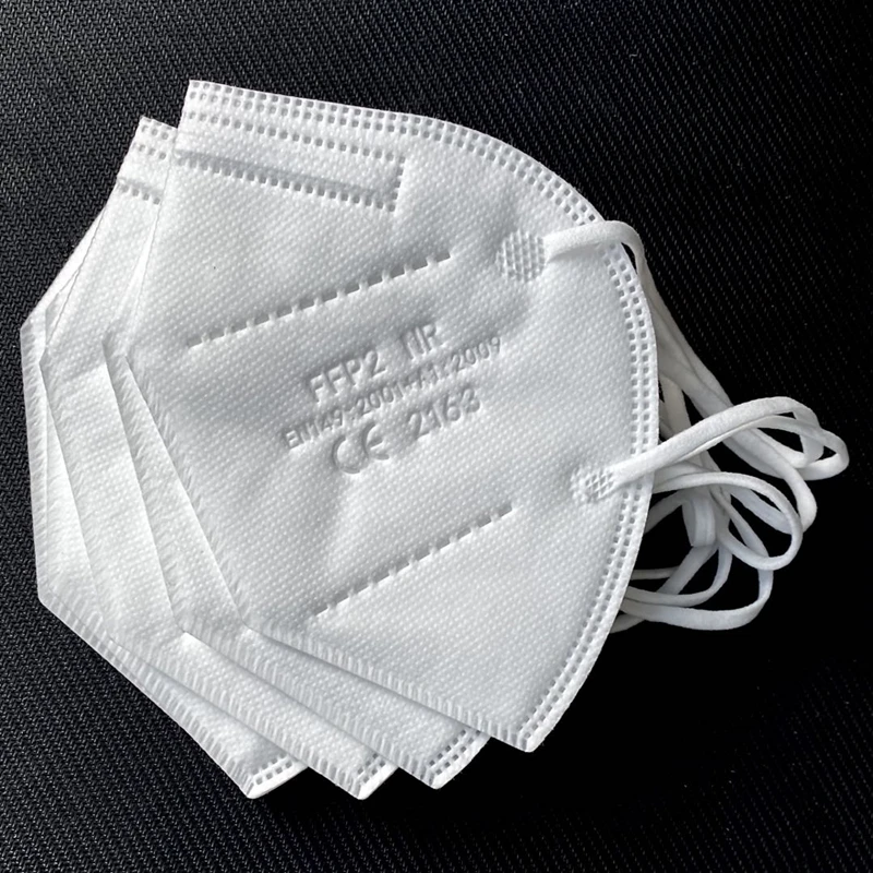 

95% Filter Mask 5 Layers FFP2 Adult Mask Anti-fog Filtration Breathable KN95 Mascherine Protective Mouth Face Mask KN95 Filter