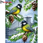 Алмазная вышивка Huacan мозаика птица 5D алмазная живопись животные Стразы картины ручной работы подарок украшение спальни