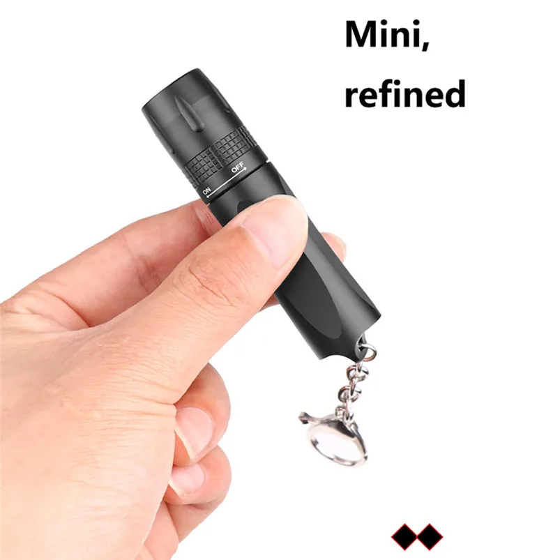 T6 светодиодный фонарь светильник вспышка портативный мини подвесной с пряжкой