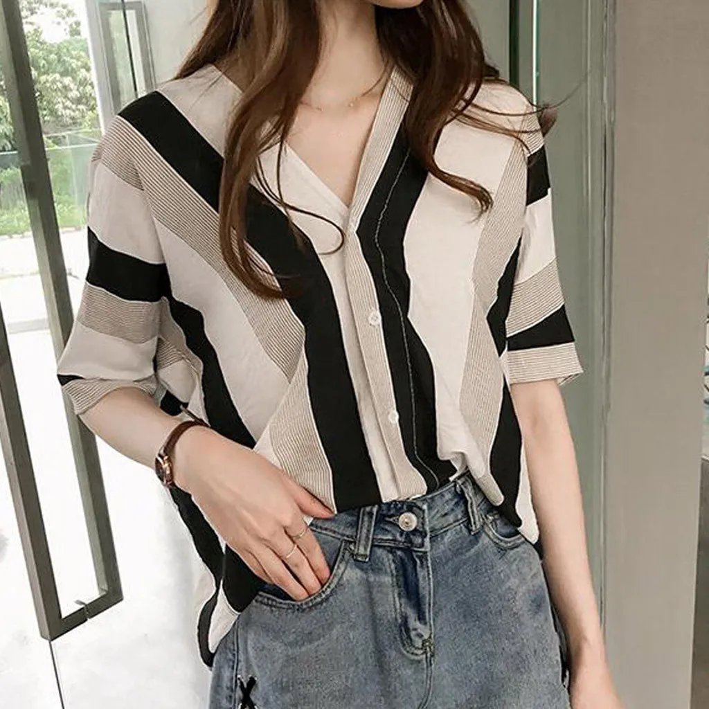 SAGACE 2020 Весенняя и летняя Корейская блузка топы повседневная женская рубашка с