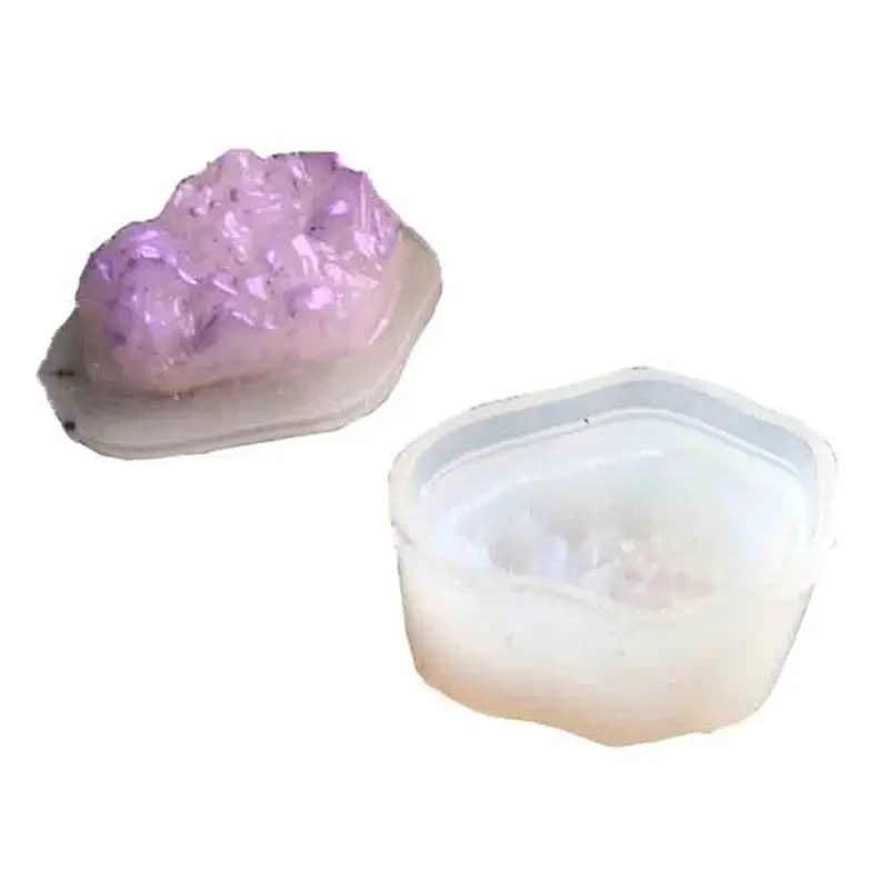 Ручной работы натуральный кристалл кварца рок группы наскальный Агат Камень