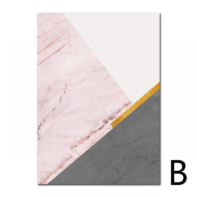 

Home Decoration Simple Abstract Geometric Art Poster Painting Living Room Bedroom Corridor Wall Hanging Canvas Picture Frameless