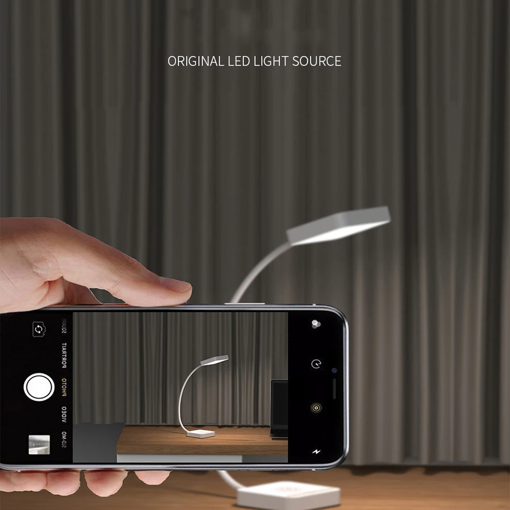 Светодиодная настольная лампа с питанием от USB Smart Touch Портативная Складная
