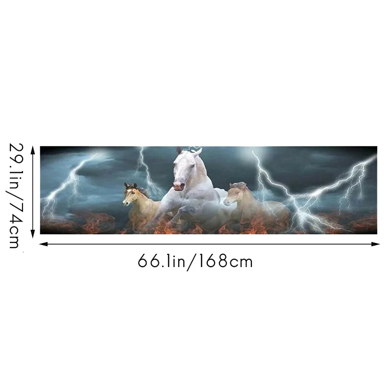 Лошади скачущей лошади для грузовик Джип кроссовер пикап 3D заднее стекло