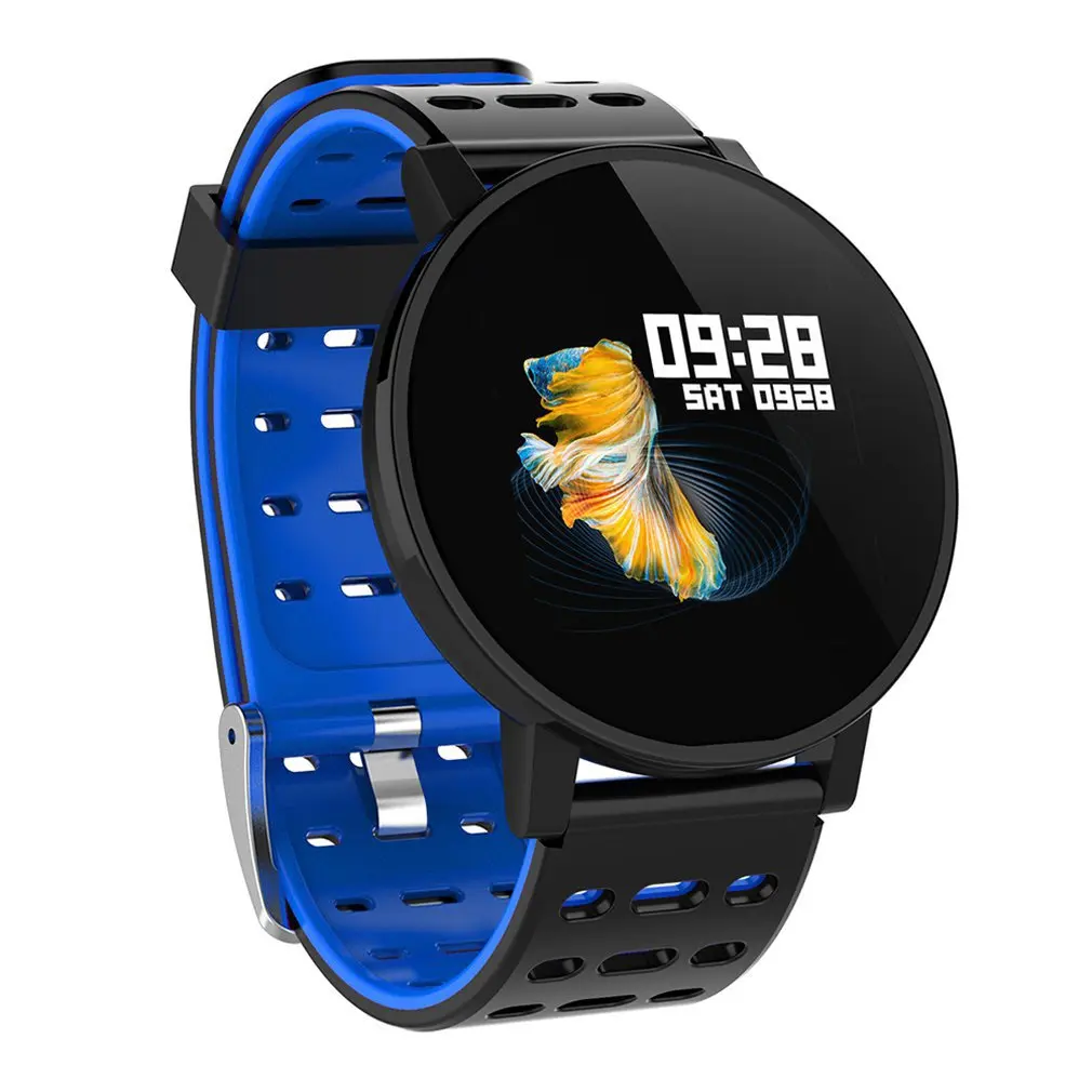 Смарт часы с сенсорным экраном для мужчин и женщин фитнес трекер функцией