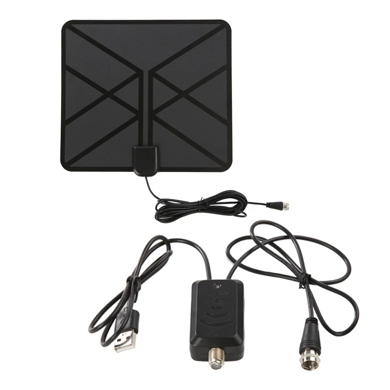 

HDTV Antenna TV Receiver 25DB Indoor Digital Antenna Amplifier Booster DVB-T2 TV Aerial