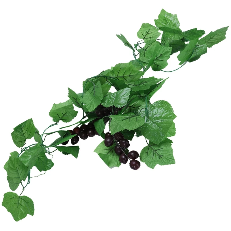Виноградный Декор для дома искусственный 2 4 М зеленый | Дом и сад
