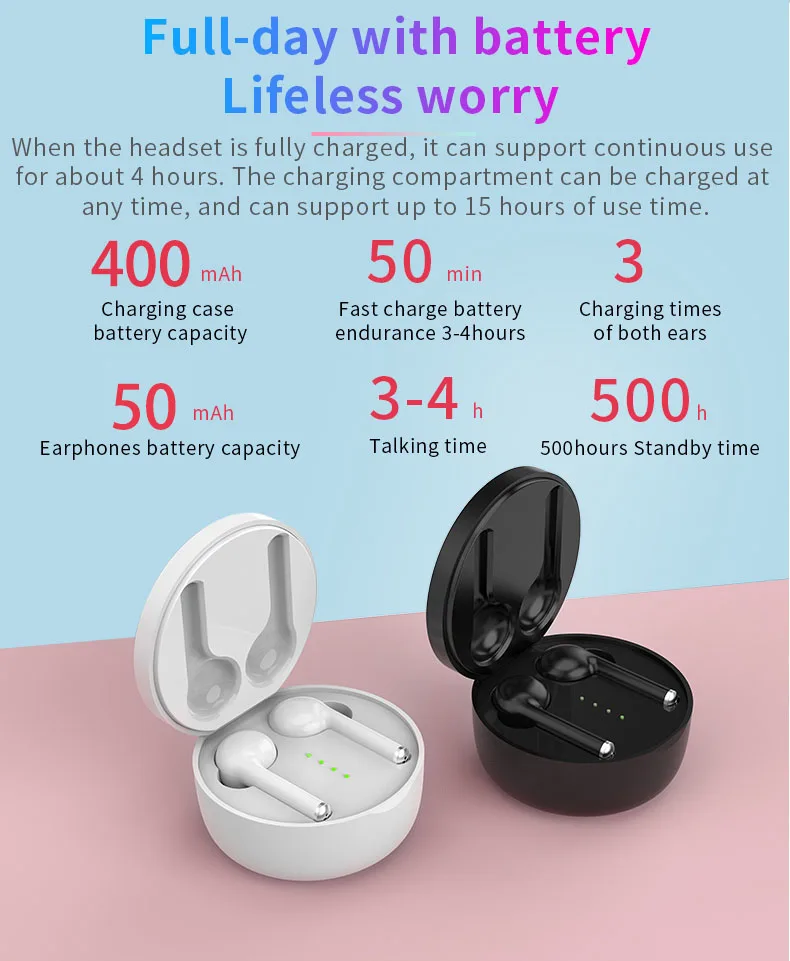 TW40 мини беспроводные Bluetooth 5,0 наушники монитор шумоизоляция в уши 6D 3D HiFi стерео Спортивная гарнитура с HD микрофоном