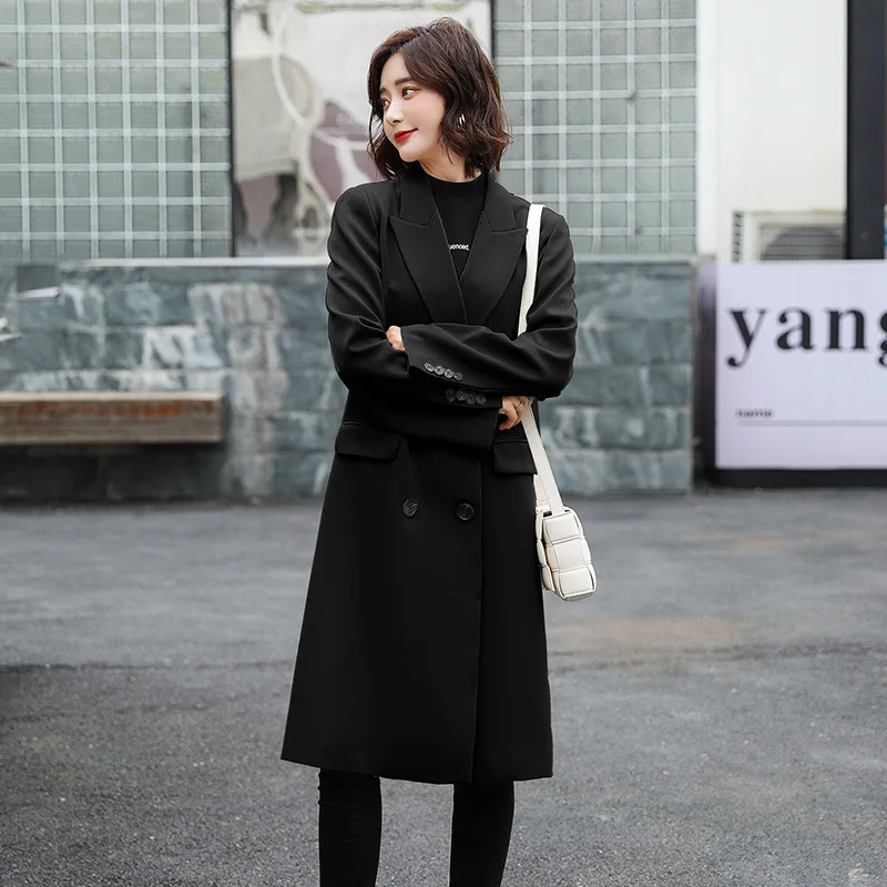 

2021 Spring Autumn Blazers Women Small Suit Plus Size Long Sleeve Jacket Casual Tops Female Slim Wild Blazers Windbreaker Coat