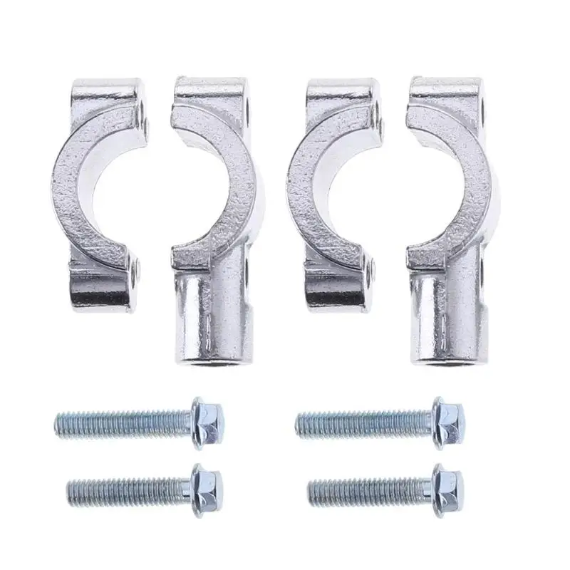 Держатель для мотоциклетного руля VODOOL 2 шт./лот 22 мм металлический зажим зеркала