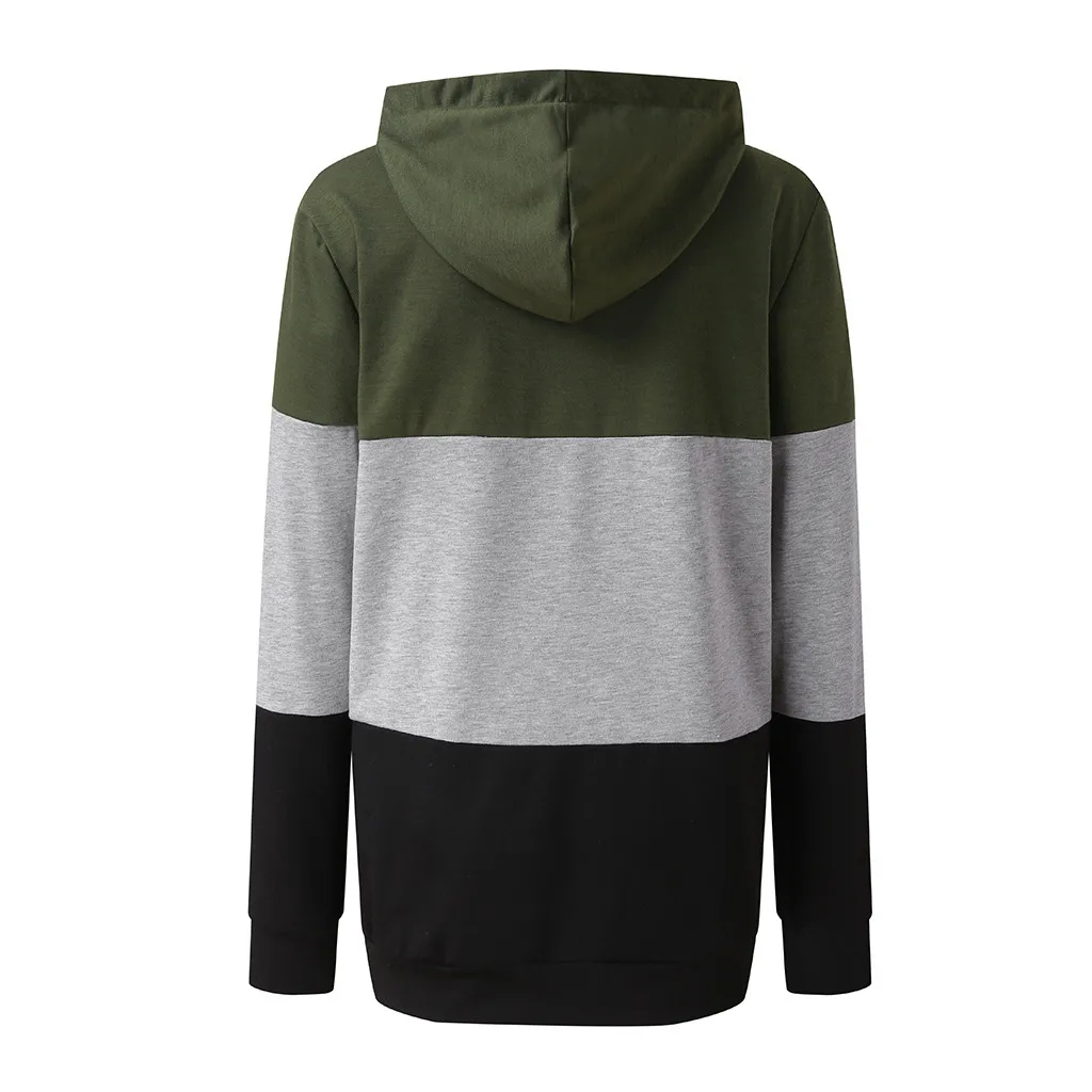 Женская толстовка с длинным рукавом капюшоном и высоким воротником | одежда
