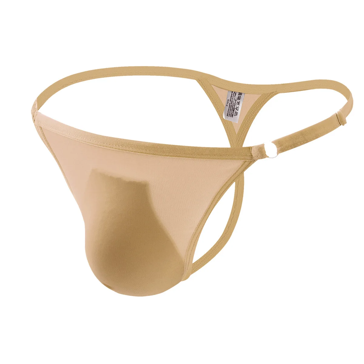 Трусы стринги Howe Ray мужские однотонные Брендовое нижнее белье из вискозы