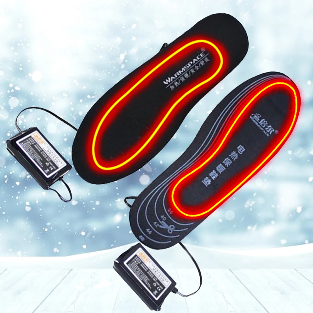 Стельки с подогревом для спортивных ботинок стельки через USB теплые катания на