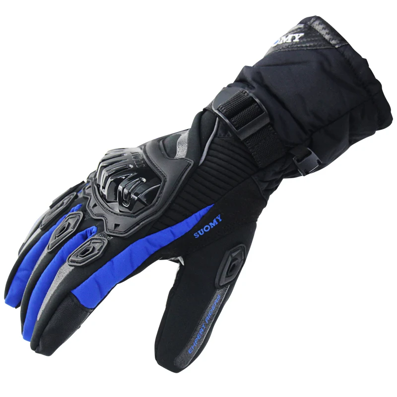 SUOMY moto rcycle ветрозащитные перчатки moto rbike водонепроницаемый Зимний теплый Guantes moto Luvas сенсорный экран moto siklet защитный - Цвет: 6