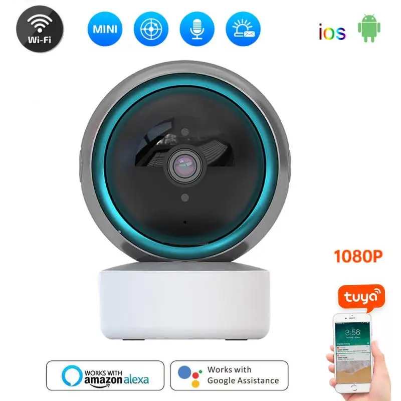 

IP-камера умная Беспроводная с поддержкой Wi-Fi, 1080P