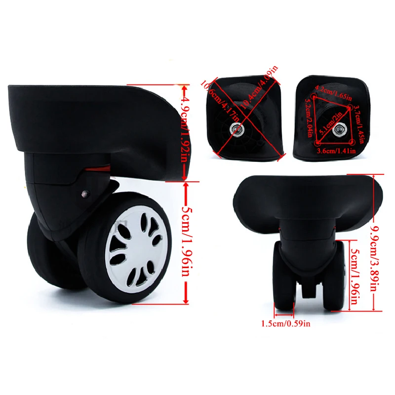 1 пара A08 A-08 чемодан на колесиках для ремонта чемоданов универсальный путешествий