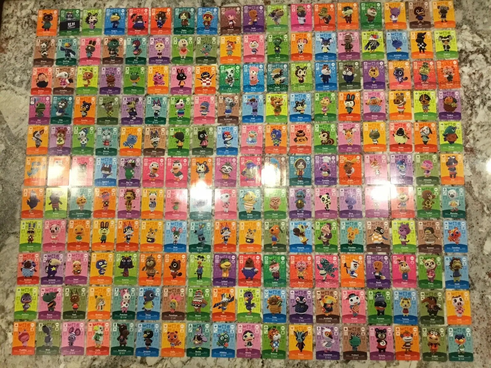 400 шт. набор карт для скрещивания животных Amiibo карты работы Ns игр Rosie Switch Welcome Card