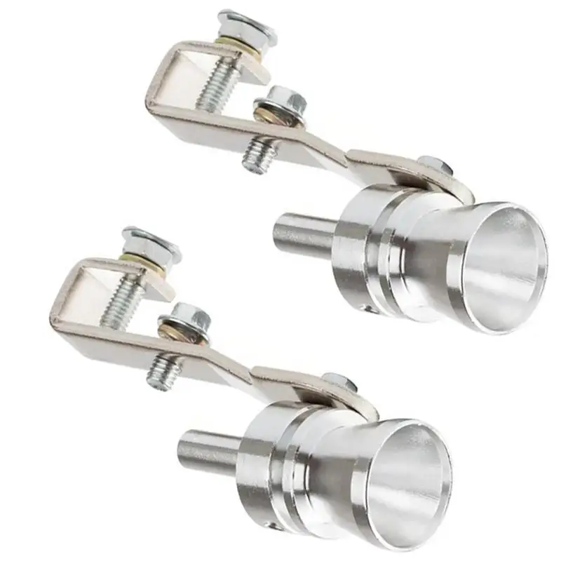 2 шт. автомобильный тюнинговый турбина свисток выхлопная труба эхолот