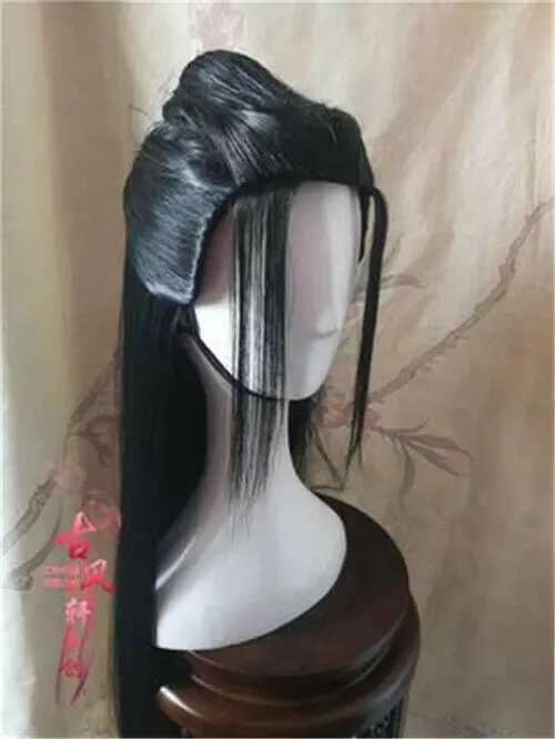 Гроссмейстер демонического культивирования Untamed Wuxian Wangji косплей волос парик Чэнь qinglin