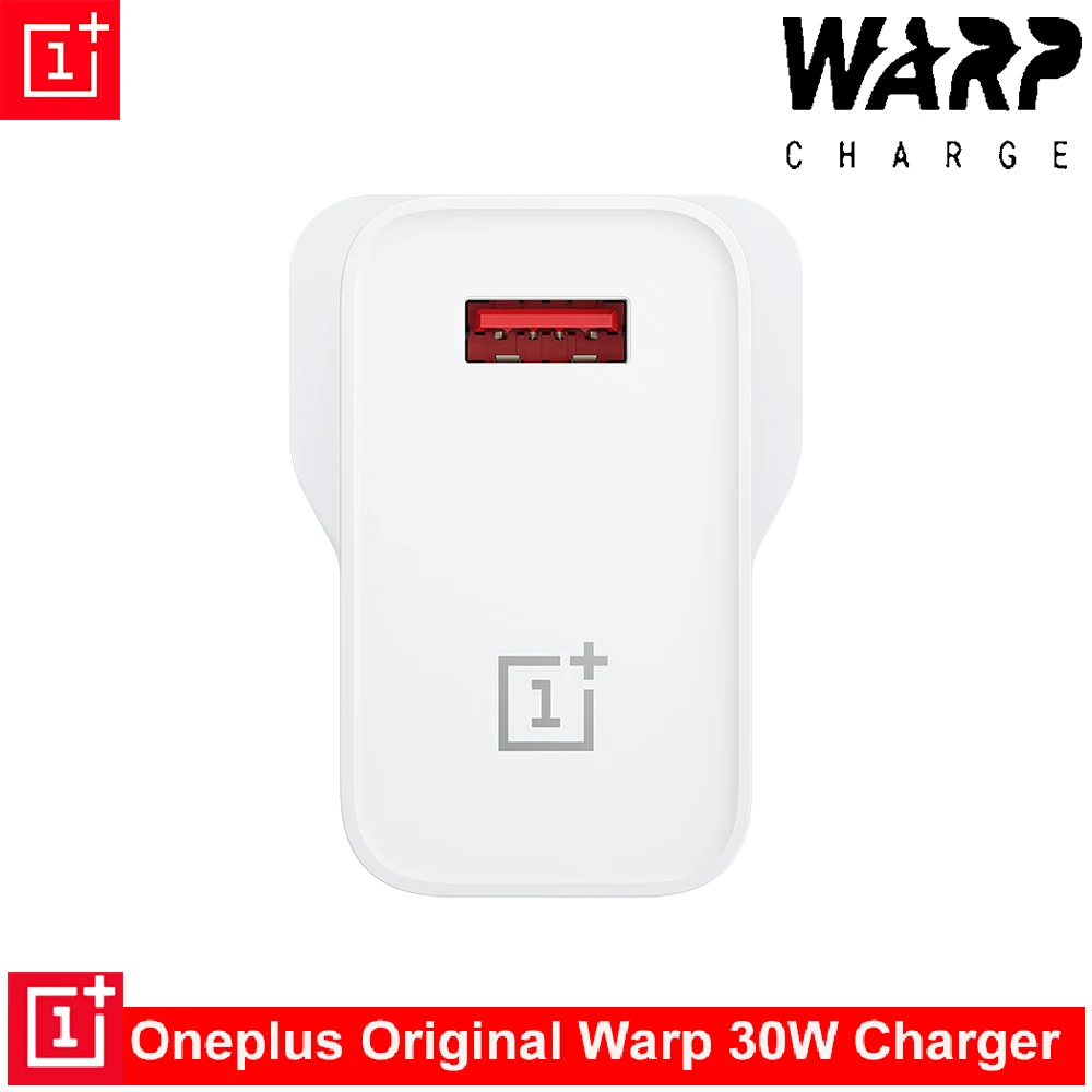 Оригинальное зарядное устройство OnePlus 7T Pro 30 Вт адаптер питания 7 с деформацией