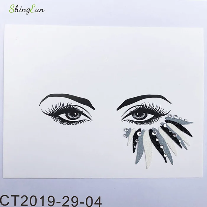 1 шт. водостойкая татуировка для глаз украшение тела|Временные тату| |