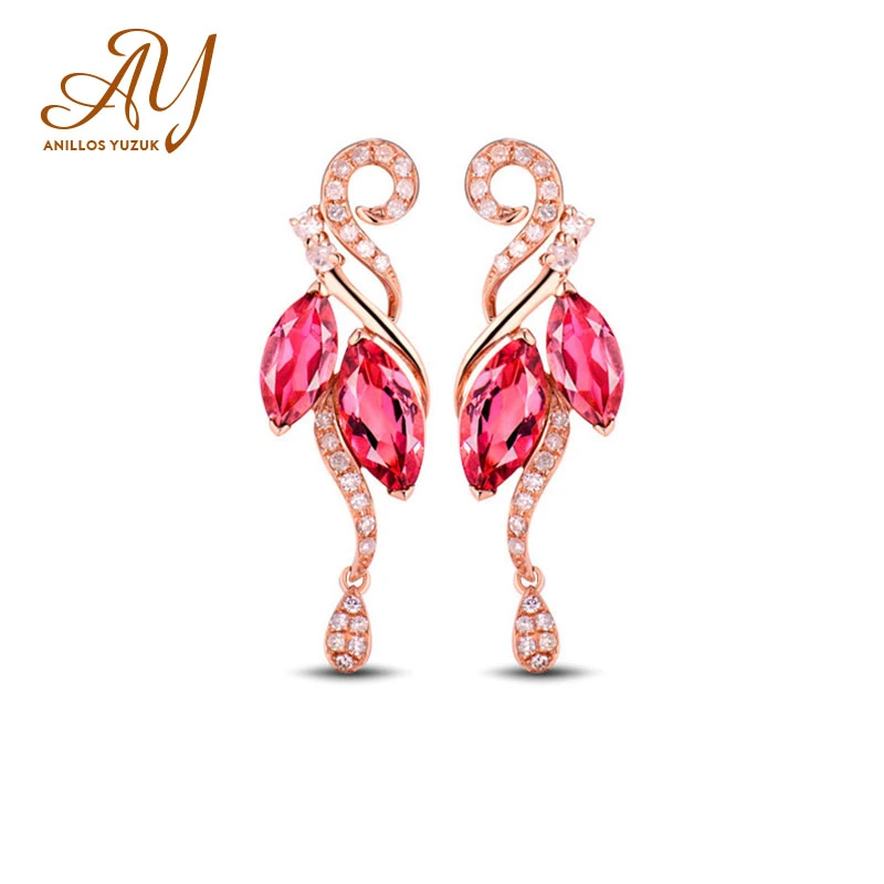 Новое поступление кубический цирконий розовое золото богемные ювелирные