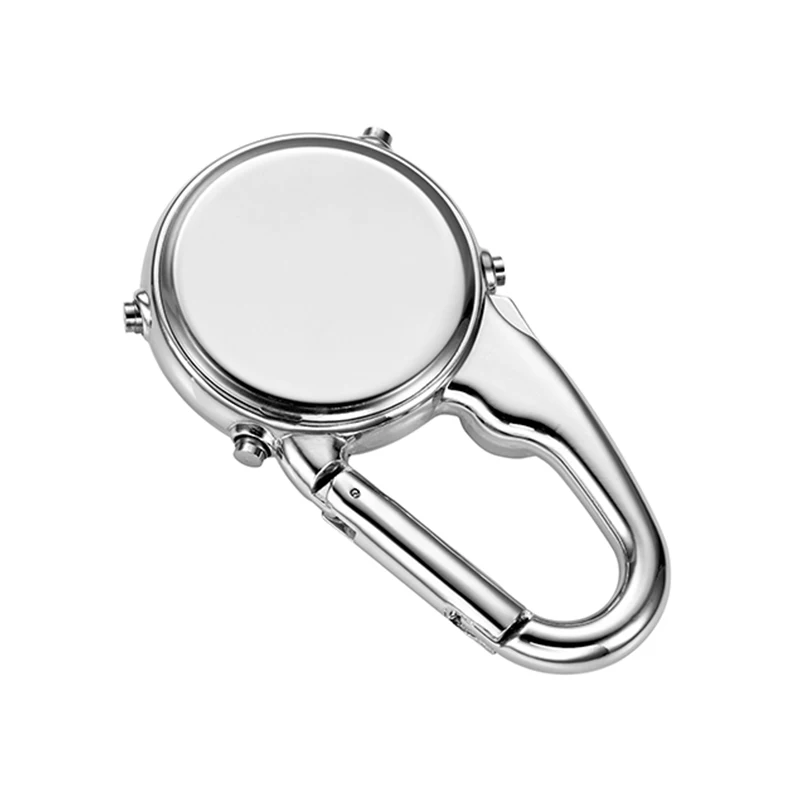 Цифровые спортивные часы на крючке с зажимом электронные светящиеся