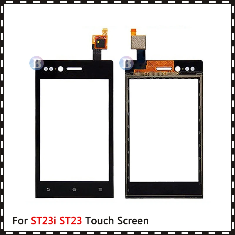 Высокое качество 3 5 &quotдля Sony Xperia Miro ST23i ST23 сенсорный экран дигитайзер переднее