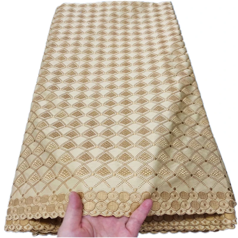 

Африканская Хлопковая кружевная ткань, вышивка, нигерийская кружевная ткань, швейцарская вуаль для шитья в Швейцарии