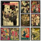 HD Аниме игровой постер Danganronpa ретро из крафтовой бумаги с принтом семейное настенное художественное украшение для детской комнаты бара кафе украшение a142
