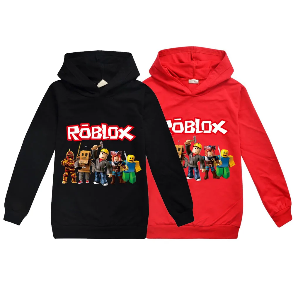 

Детская одежда Robloxing, хлопковые свитшоты для маленьких мальчиков, осенние толстовки, футболка с длинным рукавом, детская одежда, верхняя оде...
