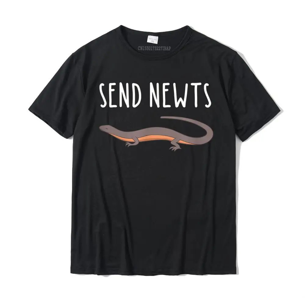 

Send Newts Funny Herpetology Herper T-Shirt Company Boy Tshirts Summer Tops & Tees Cotton Casual