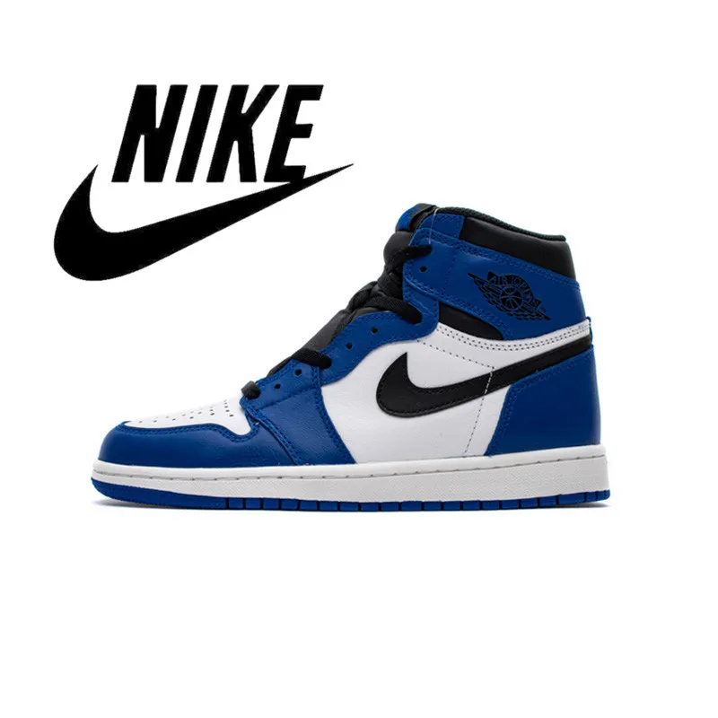 

Original air AJ 1 mid-top three women's unisex women's breathable ar AJ 1 mid 9Y.