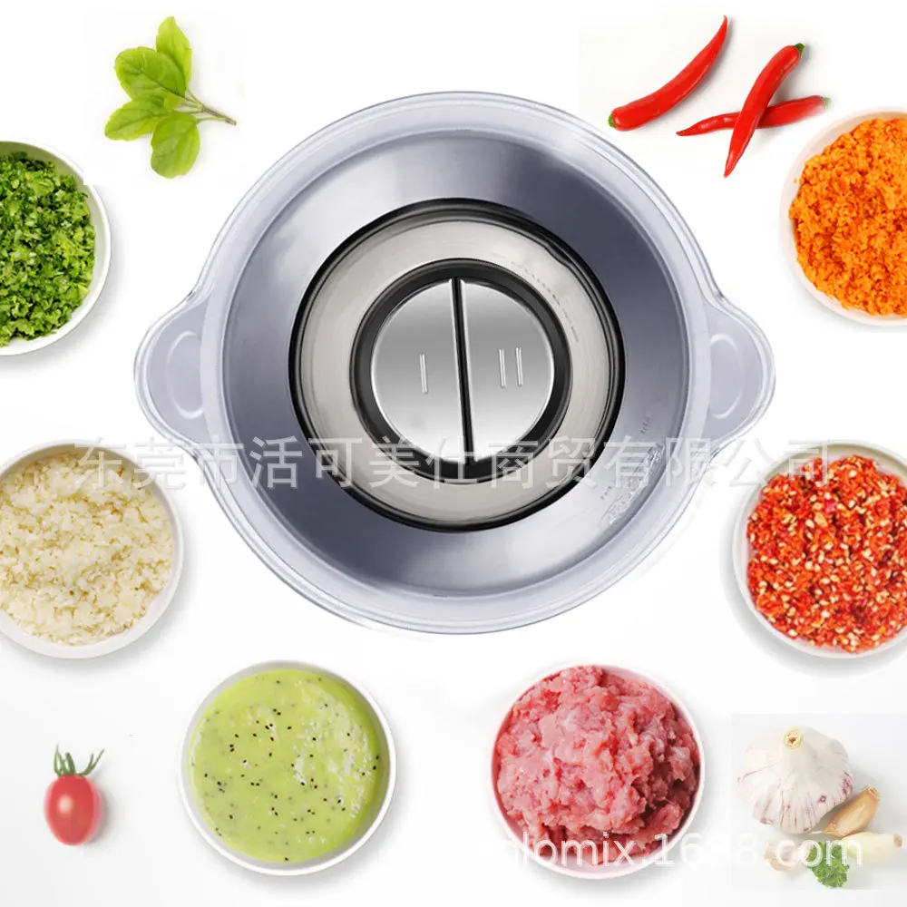 

Meat Grinder Chopper of 2 L stainless steel double speed meat grinde