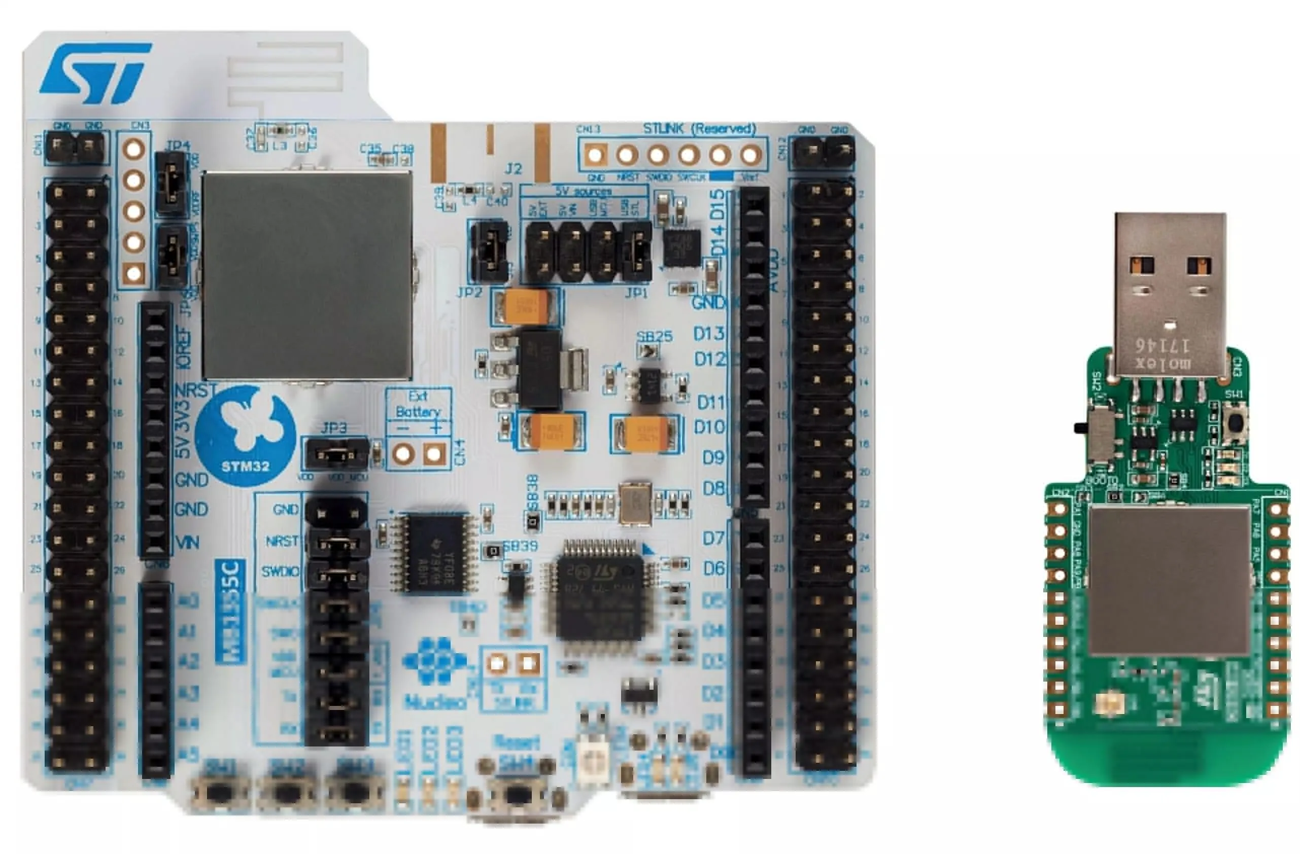 Макетная плата STM 32wb55 Bluetooth 5 802.15 4 беспроводная Многопротокольная | Автомобили и