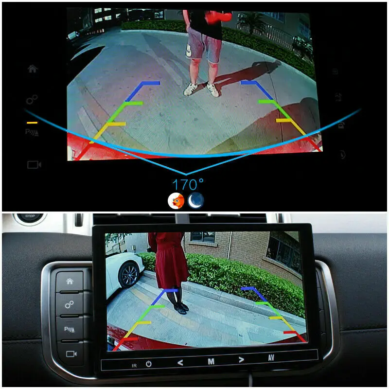 

170 ° HD Car Rear View Camera Waterproof Night Vision Parking Aid Camera