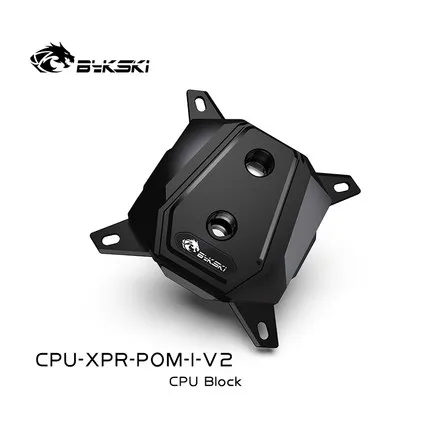 

Bykski CPU-XPR-POM-I-V2 PC water cooling processor CPU cooler water Block For Intel 1151/115x/2011 POM Micro Waterway