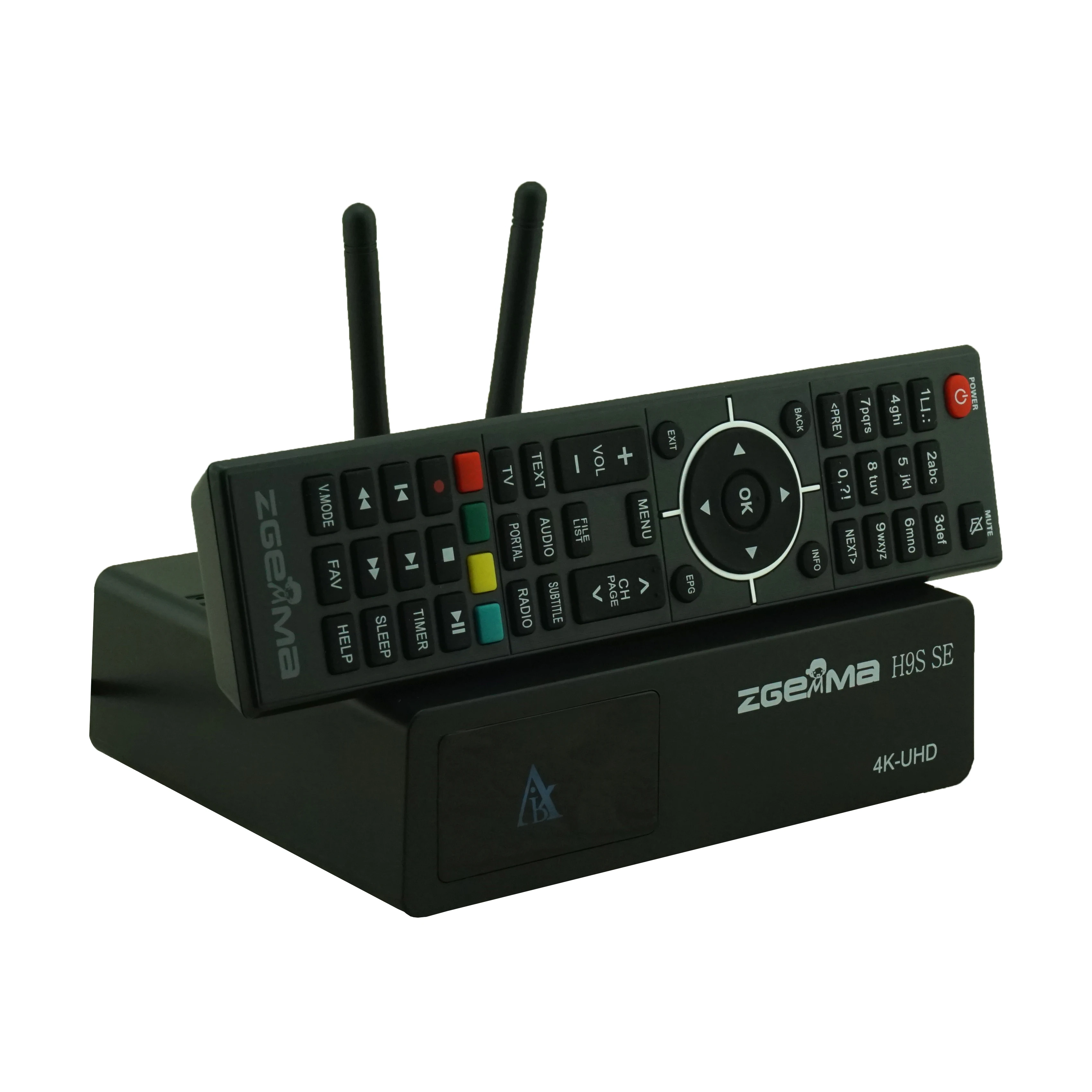 2 шт./лот ZGEMMA H9S SE с Linux + Android двойной SystemDVB S2X в формате 4K UHD Enigma2 спутникового