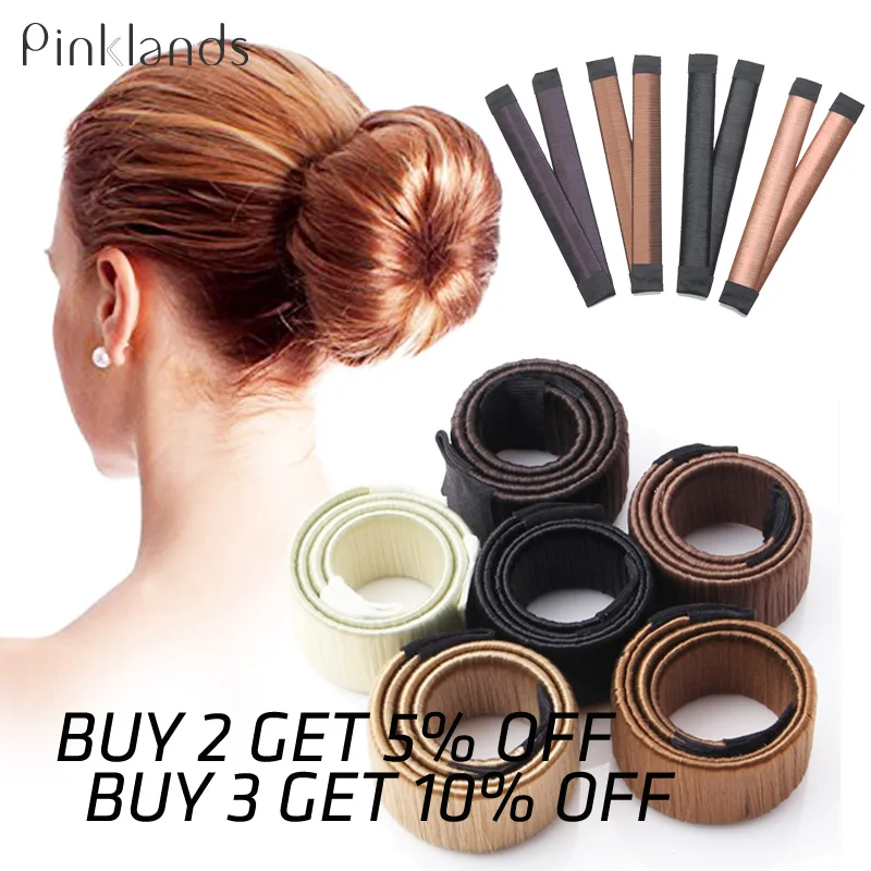 Новый магический инструмент для укладки волос волшебная булочка французская