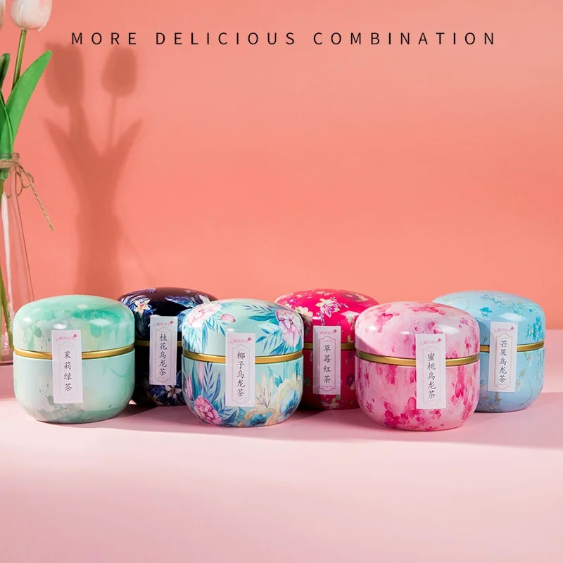 15 Packs Fruit Flower Oolong Tea Canned Gift Box Chinese Multi-Flavor Bagged for Beauty Slimming | Дом и сад
