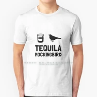 tequila mockingbird t shirt 100 pure cotton to kill a mockingbird tequila mockingbird funny humorous book pun literature