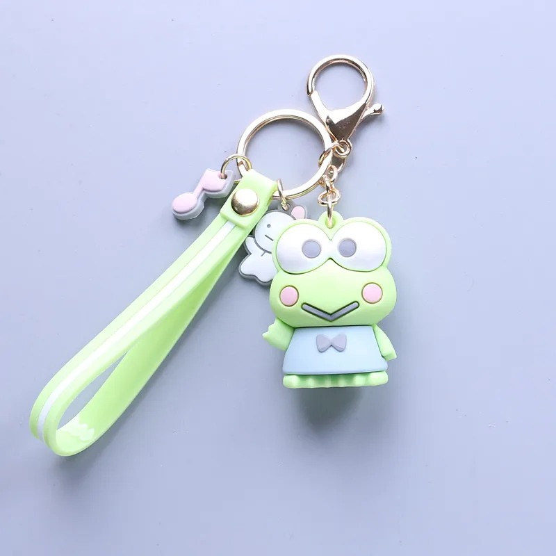 Мультфильм куроми брелок ПВХ брелок Pom Purin Cinnamoroll Bad Марка Badtz Maru Милая забавная Новинка Персонализированная подвеска ювелирные изделия