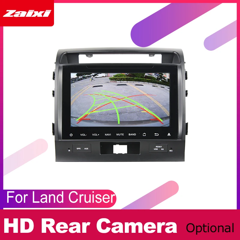 Автомобильные аксессуары для Toyota Land Cruiser 2008 ~ 2012 Android GPS-навигация DVD