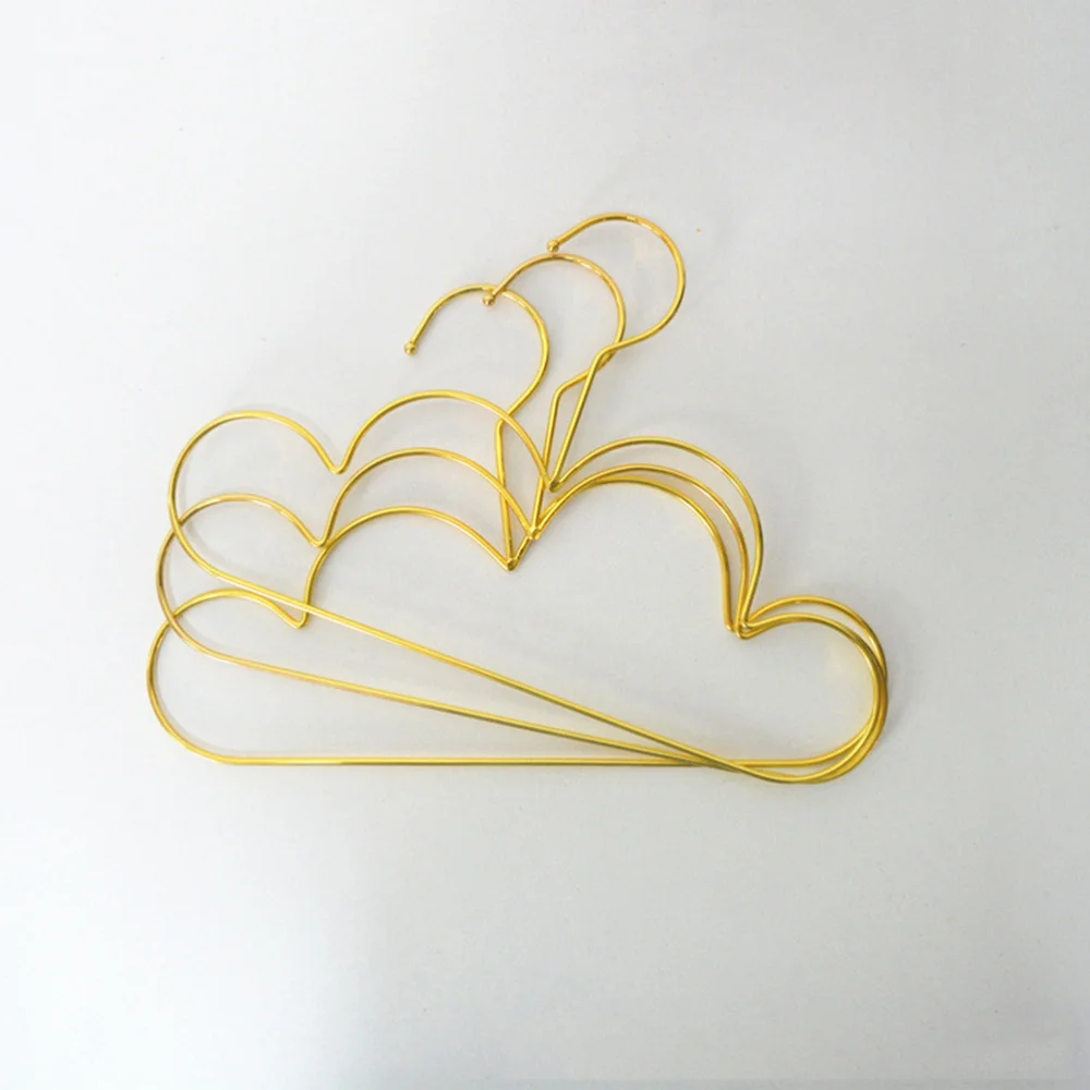 

5pcs Cloud Shape Hanger Metal Non Kids Children Clothes Coat Sweater Hangers