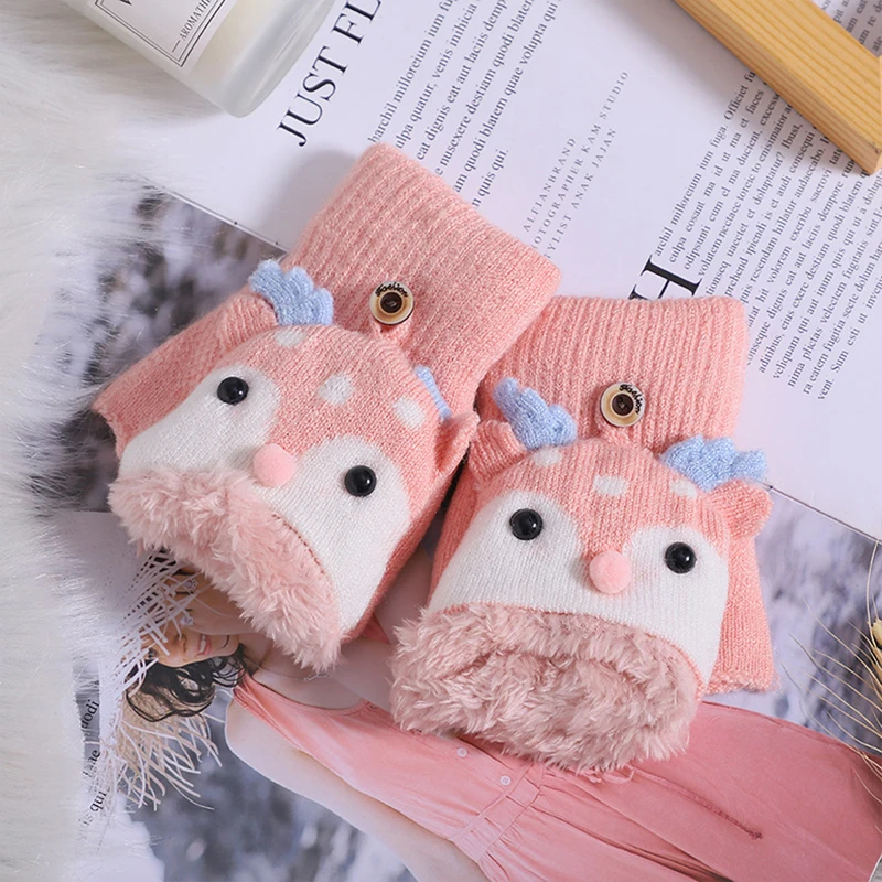Модные детские перчатки на осень и зиму для детей от 1 до 3 лет мягкие митенки
