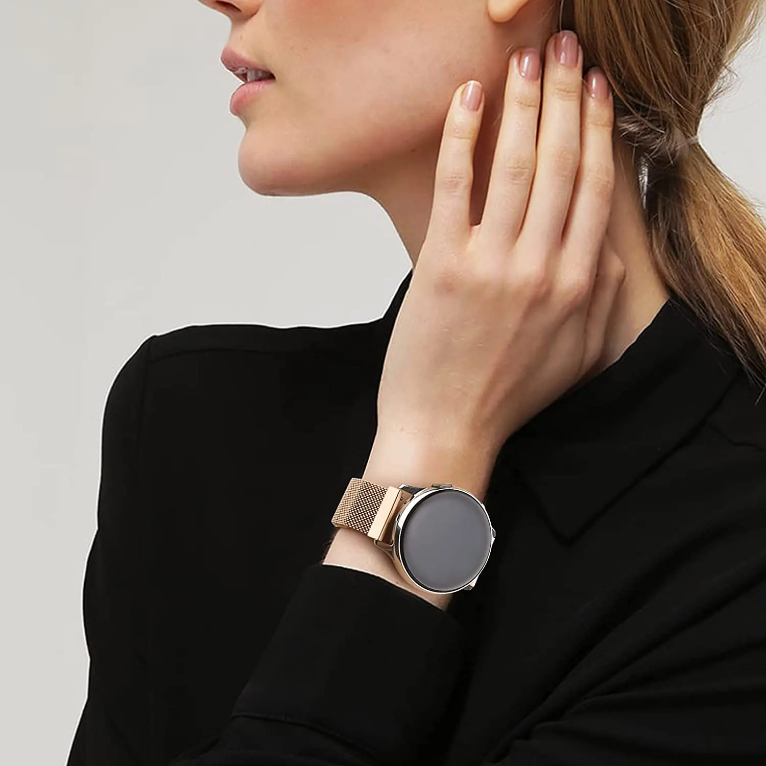 20mm/22mm Band For Samsung Galaxy wacth 4/Classic/3/Active 2/46mm/42mm strap Gear S3 Frontier Magnetic bracelet Huawei GT/2/Pro