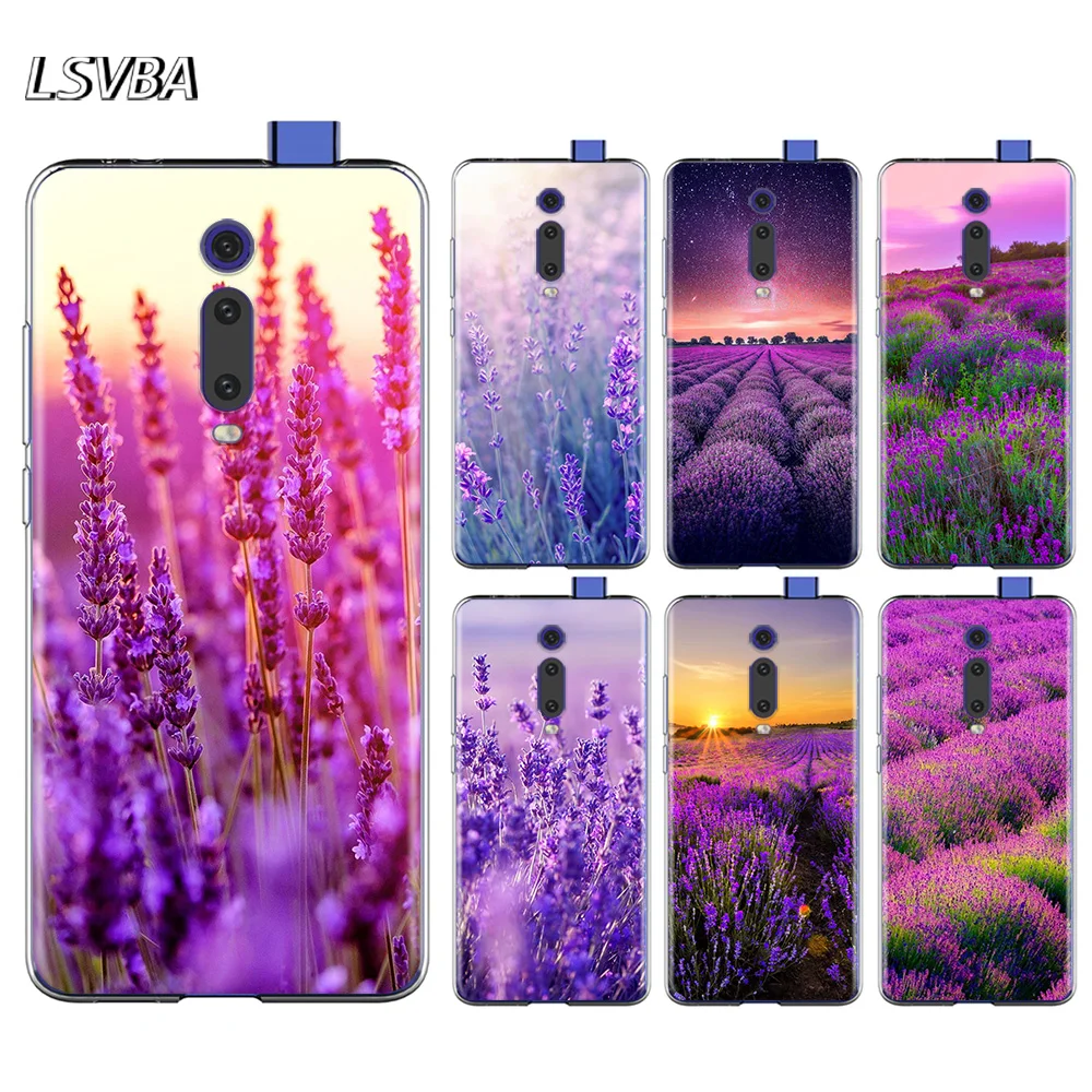 

Purple lavender For Xiaomi Redmi 10X 9I 9C 9A 9 GO K30 Ultra K20 8A 8 7A 7 S2 6 Pro 5G Soft Phone Case