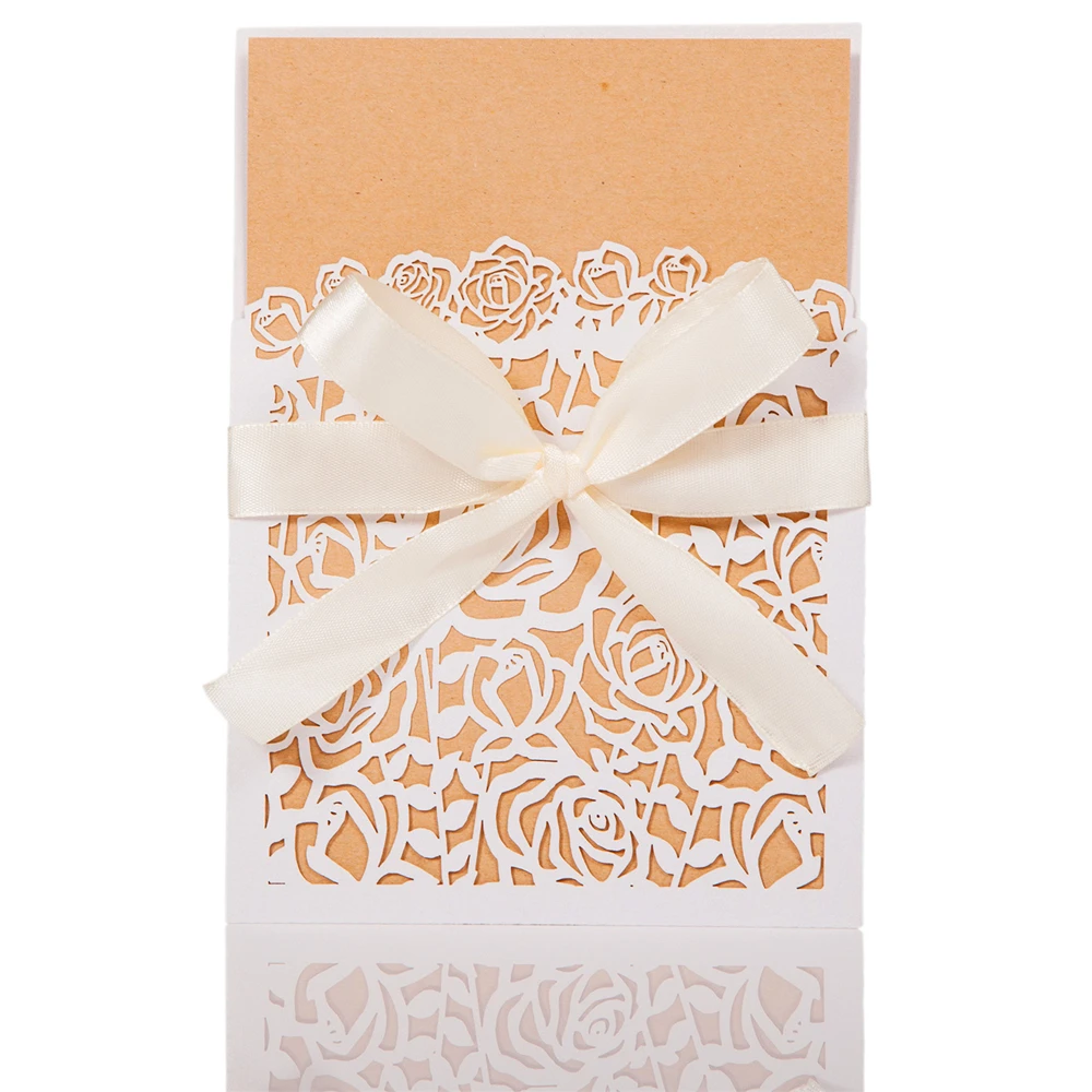 20 шт. декоративные бумажные открытки для приглашений на свадьбу | Дом и сад