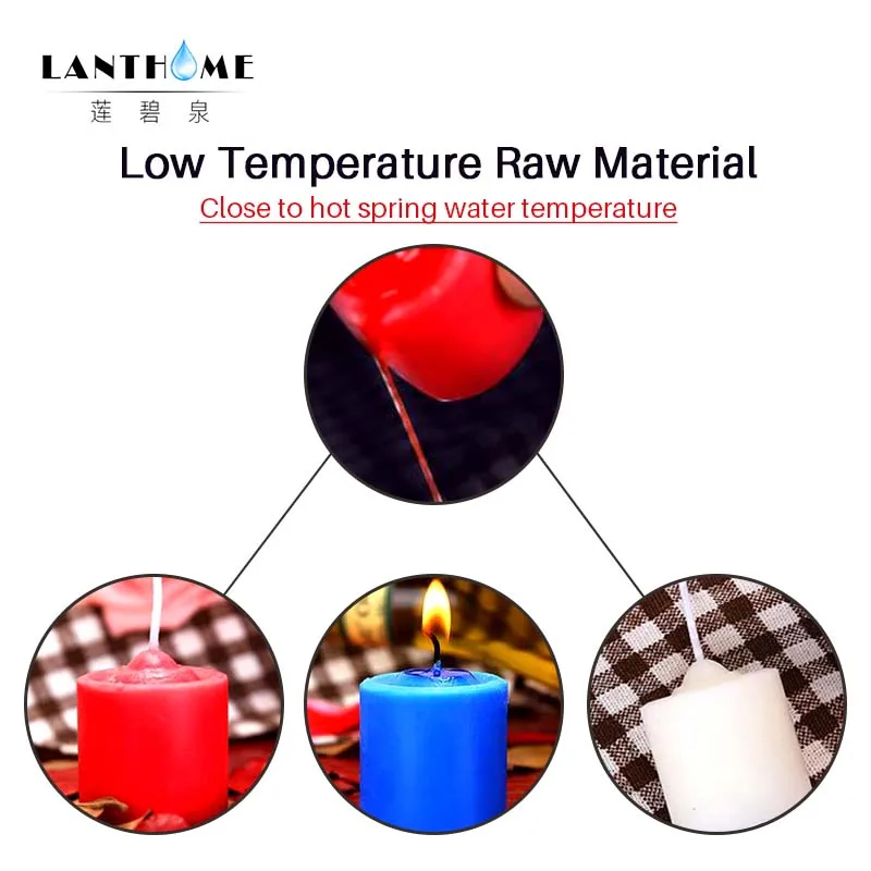 Низкотемпературные свечи для секса, BDSM, свечи капают на кровать, игры со свечным воском - игрушки для женщин и мужчин, любовников.