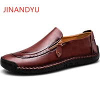 casual leather man shoes big size 48 leather loafer fashion men shoes italian flats slip on shoes oxford soft leather sneakers